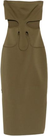 Cult Gaia sleeveless midi dress - Green