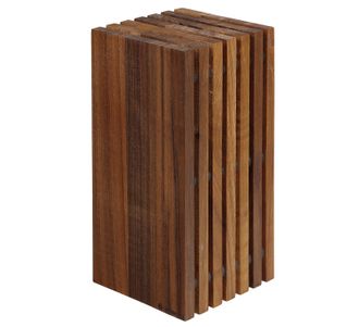 Zassenhaus Slotted Wood Knife Block, Holds 12 Knives
