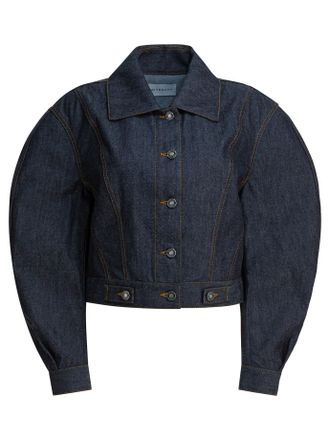 Givenchy Klassieke Kraag Ballonmouwen