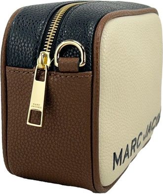 Marc Jacobs Pebbled Leather Crossbody Bag - Gold