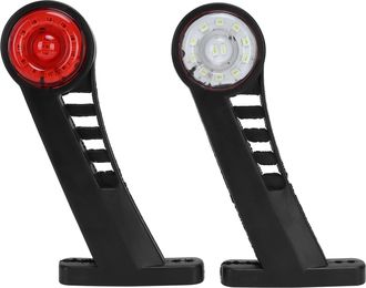 OEM 2 Luces De Posici&oacute;n Laterales De 24 V Para Camiones, Remolques Y Autom&oacute;viles, Luces De Se&ntilde;alizaci&oacute;n Led, Luces Traseras S&uacute;per Brillantes, Luces De Adv
