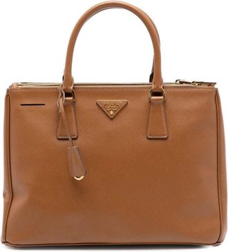 Prada Pre-owned Prada Medium Saffiano Lux Galleria Double Zip Tote Ladies TOP31YNUWWVOGVA2