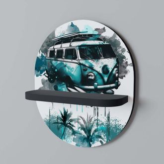 OEM Caravelle Legend Estante Ovalado Negro