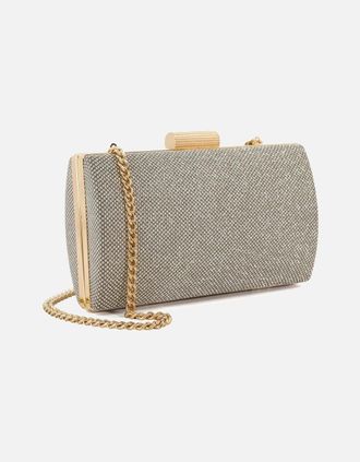 Dune London Womens Dune Belleview Womens Clutch Bag - Small - Gold