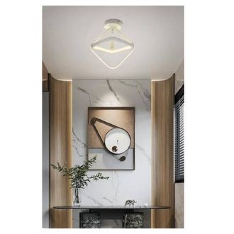 Trade Shop Trade Shop Traesio - Trade Shop - Lampadario Led 25w Rombo Plafoniera Pendente Soffitto Luce 4000k 3000k 6500k Pn-03b