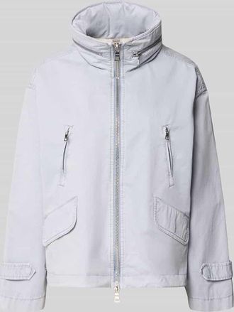 BLONDE No.8 Jacke mit Stehkragen in Hellblau, Gr&ouml;&szlig;e 38