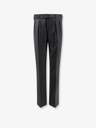 Tagliatore Pantaloni Nevil in lana vergine con cintura - TAGLIATORE - gender_Man