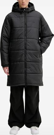 adidas hooded zip jacket - men - Recycled Polyester/Polyester - M - Black