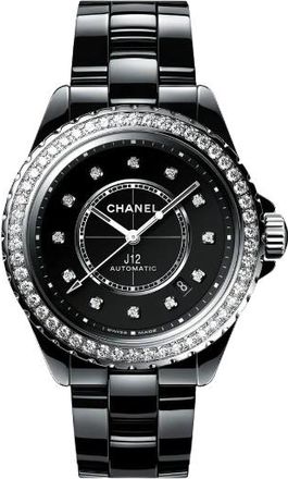 Chanel Black J12 H6526 Watch