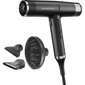 Gama Ga.Ma Asciugacapelli Professionale iQ1 1900W Nero PH6065 per Risultati Perfetti e Veloci Ideale per Acconciature di Qualita Superiore