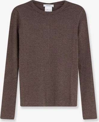 Max Mara T-shirt Mxmsalmone in lyocell e seta - MAX MARA - gender_Woman