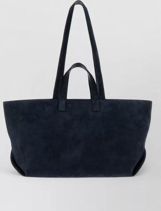 A.P.C. drummer suede leather tote bag