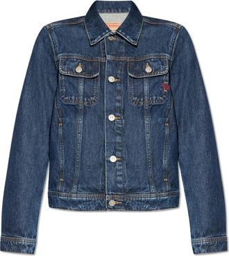 Diesel De Bonny Denim Jacket - Dames - Spijkerjassen - Blauw - XS - Denim - Jassen