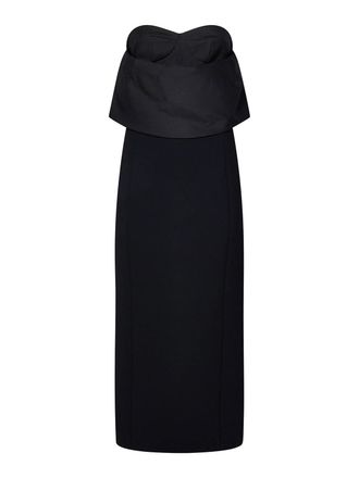 Khaite Cato Strapless Long Dress