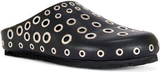 Azalea Wang Marsha Grommet Platform Mule in Black at Nordstrom, Size 8.5