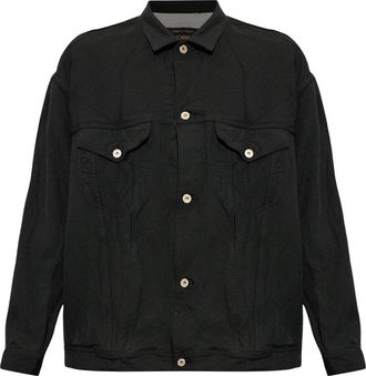 Comme Des Gar&ccedil;ons Licht jack met zakken - Heren - Zomerjassen - Zwart - S - Polyester - Jassen