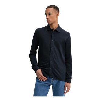 Marc O'Polo Casual Shirts - Heren - Casual Overhemden - Blauw - S - Overhemden