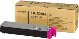 Kyocera &divide; T&oacute;ner Original Kyocera Tk-520m Magenta 4.000 P&aacute;ginas