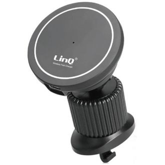 Trade Shop Trade Shop - Caricabatteria Wireless Magnetico Presa Aria Auto 360&deg; Qi 15 W Smartphone C3524