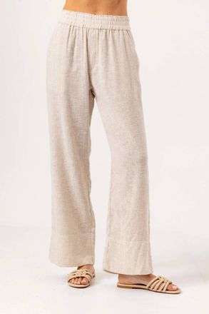 Sundays Weave Victoria Pants In Moonbeam