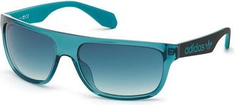 adidas OR0023 90W Mens Sunglasses Blue Size 59
