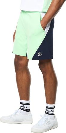 Sergio Tacchini Pagia Court Short in Green Ash at Nordstrom, Size 4X-Large