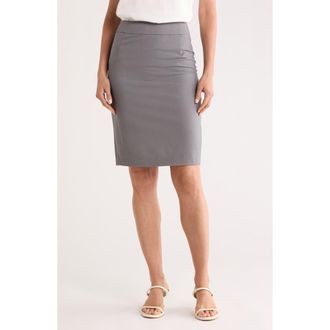Theory Joanie Wool Blend Pencil Skirt in Pearl Melange at Nordstrom Rack, Size 00