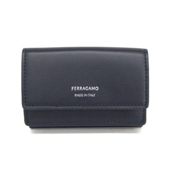 Ferragamo Leather Wallet (Tri-Fold) (Pre-Owned)