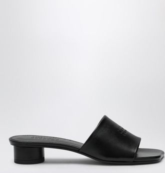 Maison Margiela Black Anatomic sandals with low heel