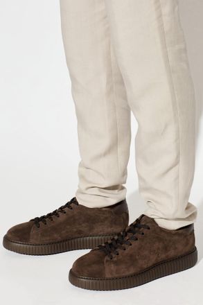 Hogan H-stripes Sports Shoes, Mens, Brown