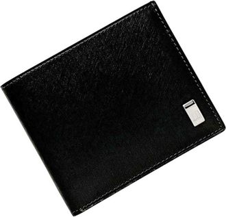 Dunhill Black Leather Wallet (Bi-Fold) (Pre-Owned)
