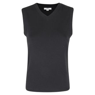 Vince Dames, Tops, Zwart, Maat: XS Katoen