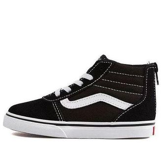 Vans Ward High Zip Toddler Black White VN0A3DP2C4R