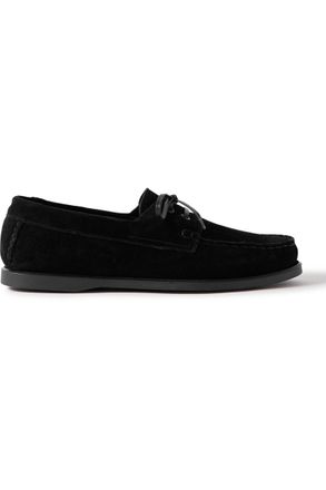Saman Amel City Moc Suede Boat Shoes