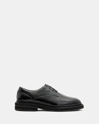 AllSaints Escher Leather Lace Up Shoes