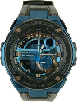 Casio G-Shock blue Stainless Steel Wristwatch (Pre-Owned)
