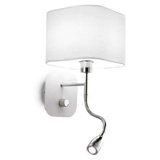 Ideal Lux Lámpara de pared Ideal Lux Holiday blanco AP2 1XE14 IP20 124162