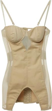 Burberry Corsetto con inserti in rete - Toni neutri