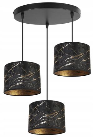 OEM L&aacute;mpara Colgante, L&aacute;mpara De Techo, Pantalla, Patr&oacute;n Dorado