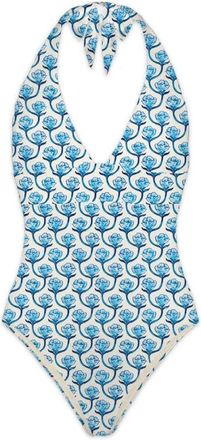 MC2 Saint Barth Costume Intero - Dames - Badpakken - Blauw - L - Badmode