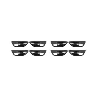 OEM Juego De 8 Piezas De Embellecedores De Fibra De Carbono Para Las Manijas Interiores De Las Puertas Del Bmw Serie 5 F10 (2011-2016)