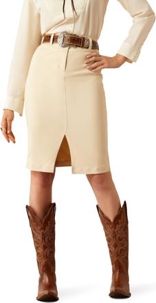 Ariat Womens Rachel Skirt in Summer Sand, Size 9.5, by Ariat