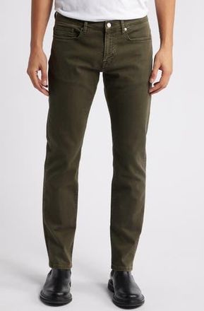 Frame Denim LHomme Slim Fit Jeans in Garage Moss Green at Nordstrom Rack, Size 40