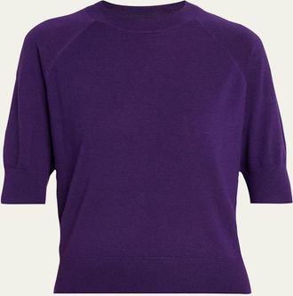 Dries Van Noten Tuan Merino Wool Raglan Sweater