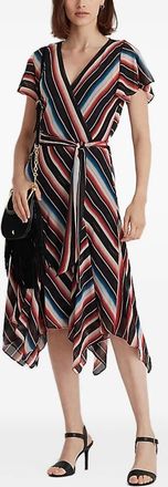 Lauren Ralph Lauren Abito a righe - Blu