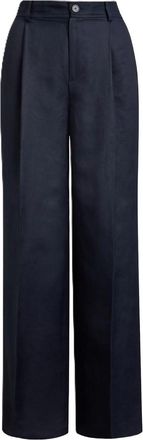 Lauren Ralph Lauren Woven-wide leg-pants-lt drapy linen visc
