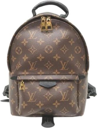 Louis Vuitton Pre-owned Vintage Monogram Rugzak - Dames - Vintage Rugzakken - Bruin - ONE Size - Vintage