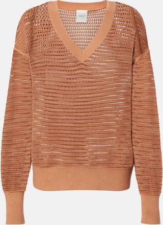 Varley Gaia open-knit cotton sweater