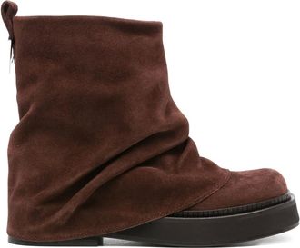 The Attico Suède laarzen - Bruin