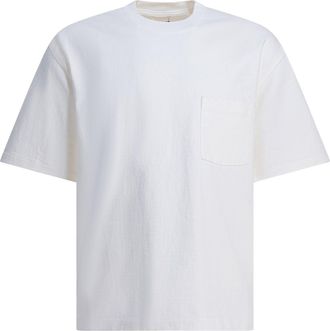 Auralee Cotton T-Shirt T-Shirts Bianco-Uomo